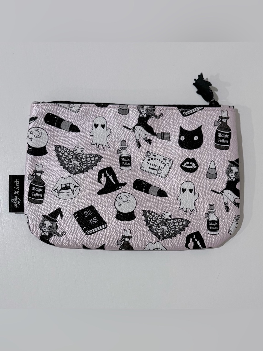 IPSY x Valfie Black Magic Witch HALLOWEEN Glam Zipper Makeup Bag